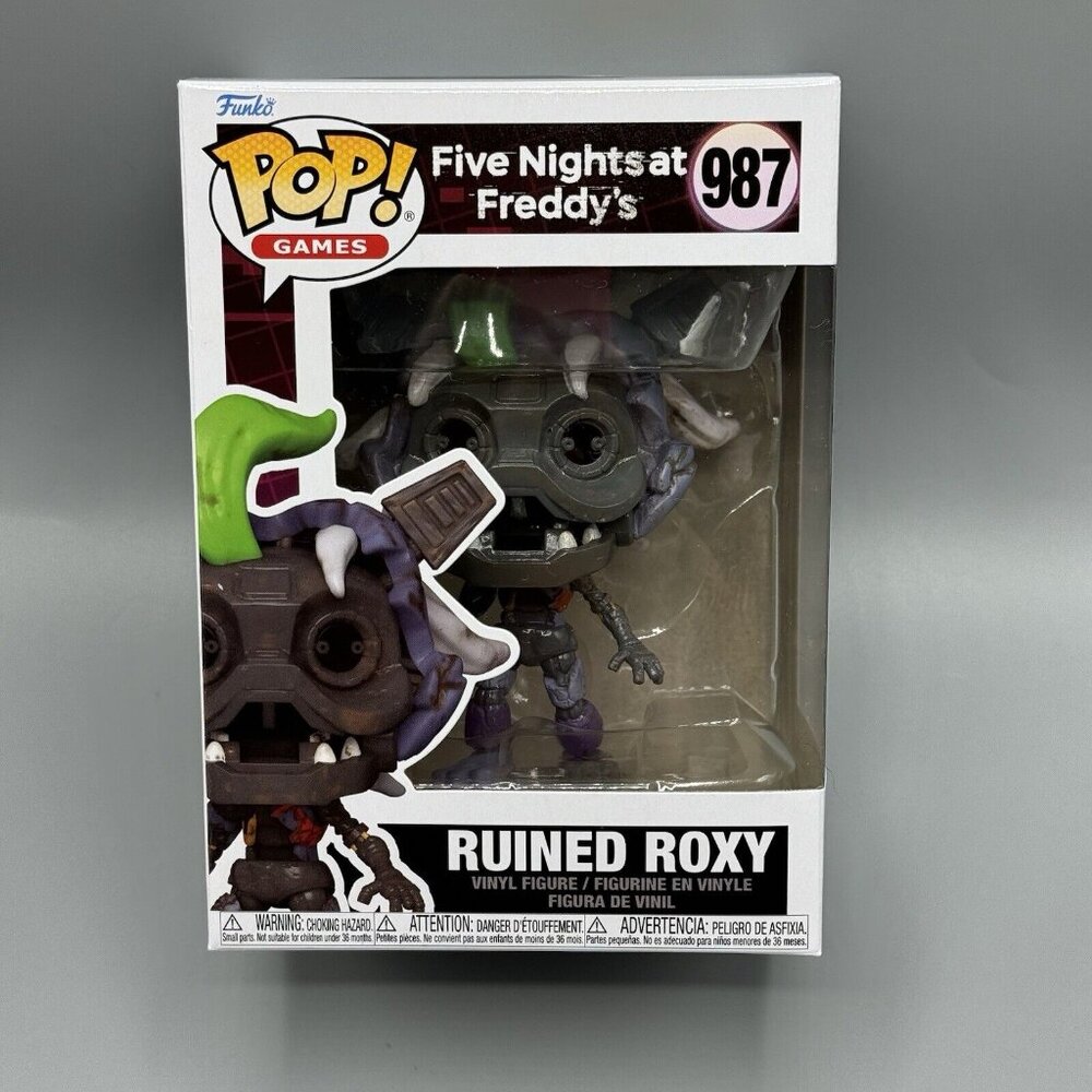 Funko Pop Five Nights At Freddy's FNAF Security Breach Ruined Roxy #987